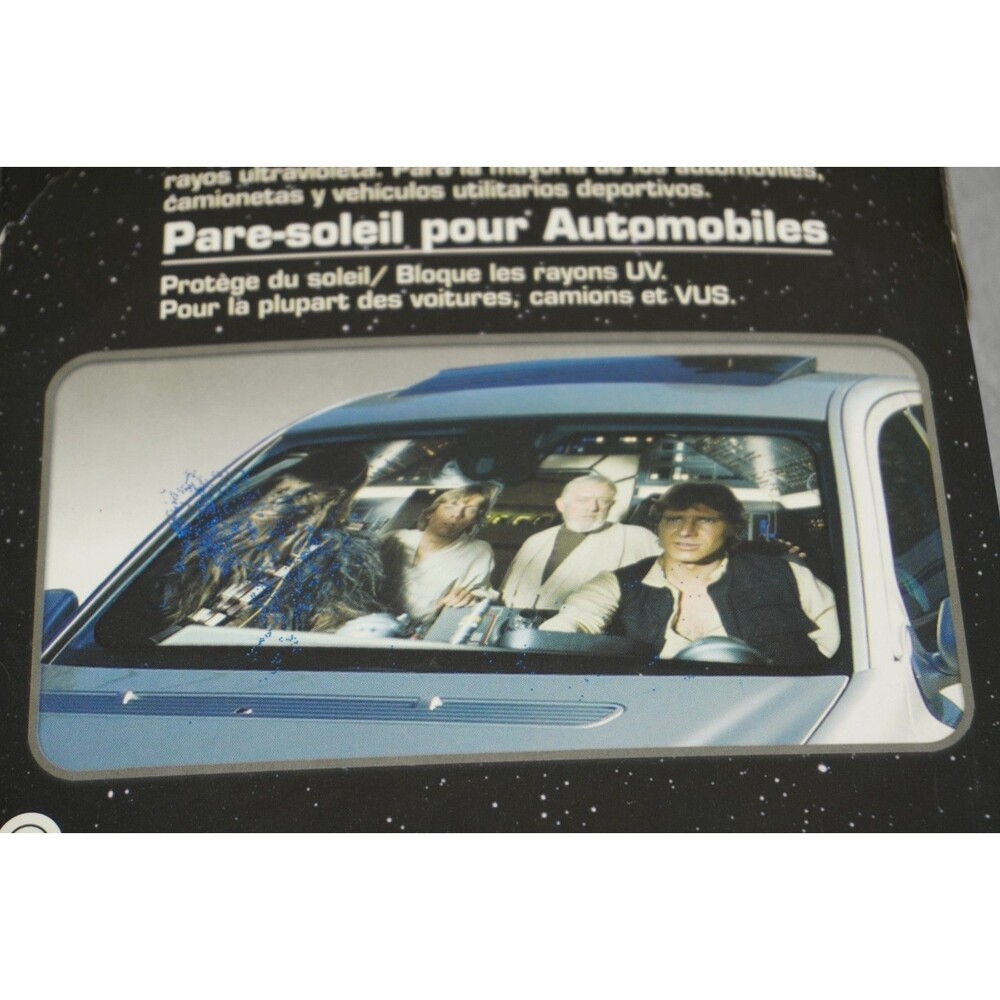 New Star Wars Millennium Falcon Car Truck Windshield Accordion Folding Sun Shade